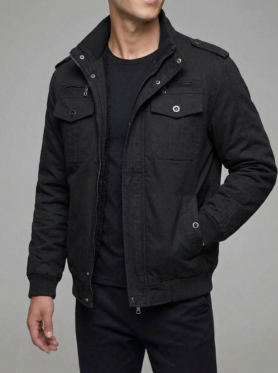 Mens Bomber Jacket – Fleece Lined