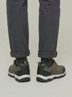 Waterproof Hiking Shoes Men Gray Black
