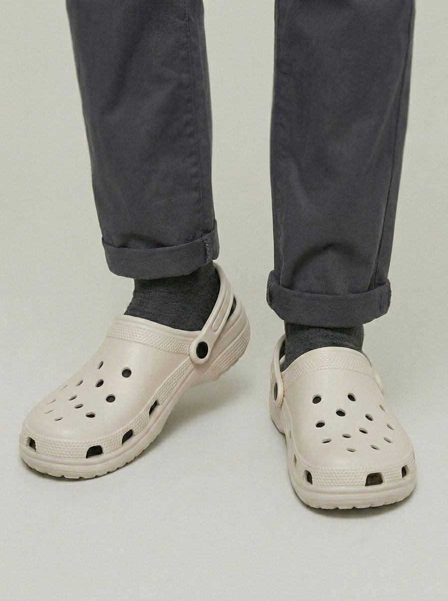 Wool Clogs Men Casual