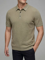 Wool Polo Shirt Men