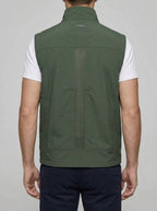 V-Neck Gilet Men Lightweight Utility Vest Breathable