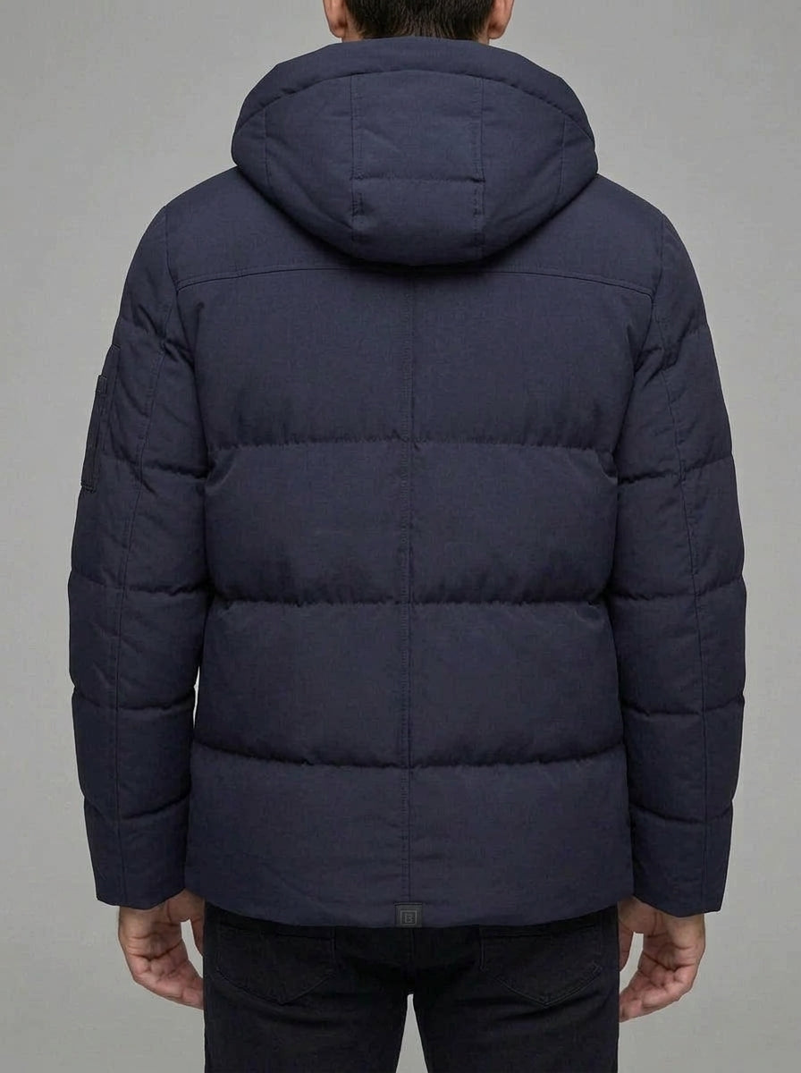 Mens Waterproof Wool Parka – Hooded