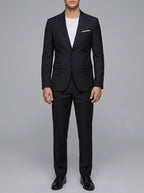 Wool Classic 2-Piece Suit Men Two-Piece
