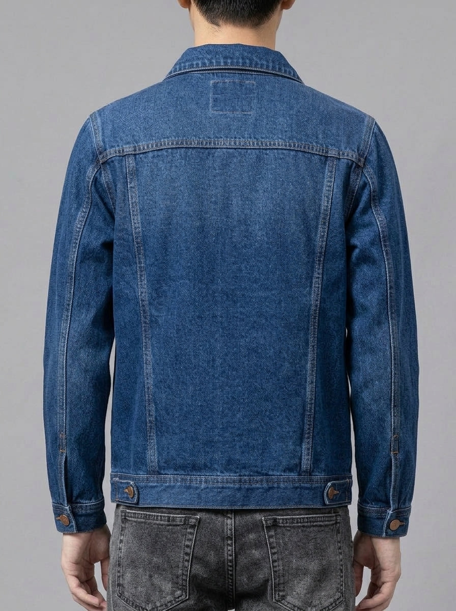 Men's Denim Jacket – Classic Blue