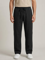Linen Trousers Men Summer Baggy