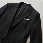 Slim-Fit 3-Piece Suit Men Wedding Wool
