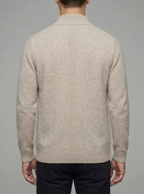 Cashmere Cardigan Men Button