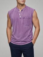 Cotton Casual Shirt Men Vintage Style