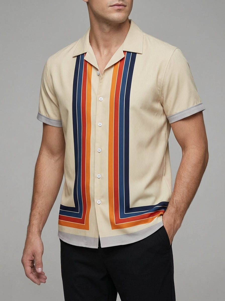Cabana Stripe Shirt Men