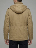 Insulated Winter Jacket Men Waterproof Thermal Wool