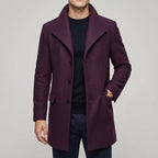 Trench Coat Mens – Belessia Wool Overcoat