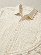 Linen Shirt & Shorts Set Women Summer Light