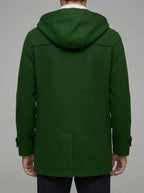 Mens Trench Coat – Wool Blend Casual Winter Overcoat
