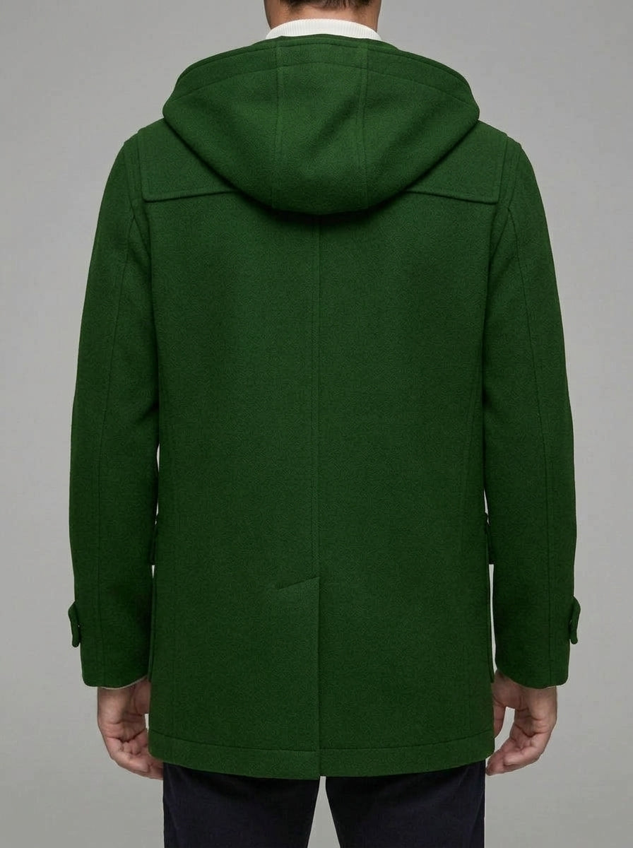 Mens Trench Coat – Wool Blend Casual Winter Overcoat