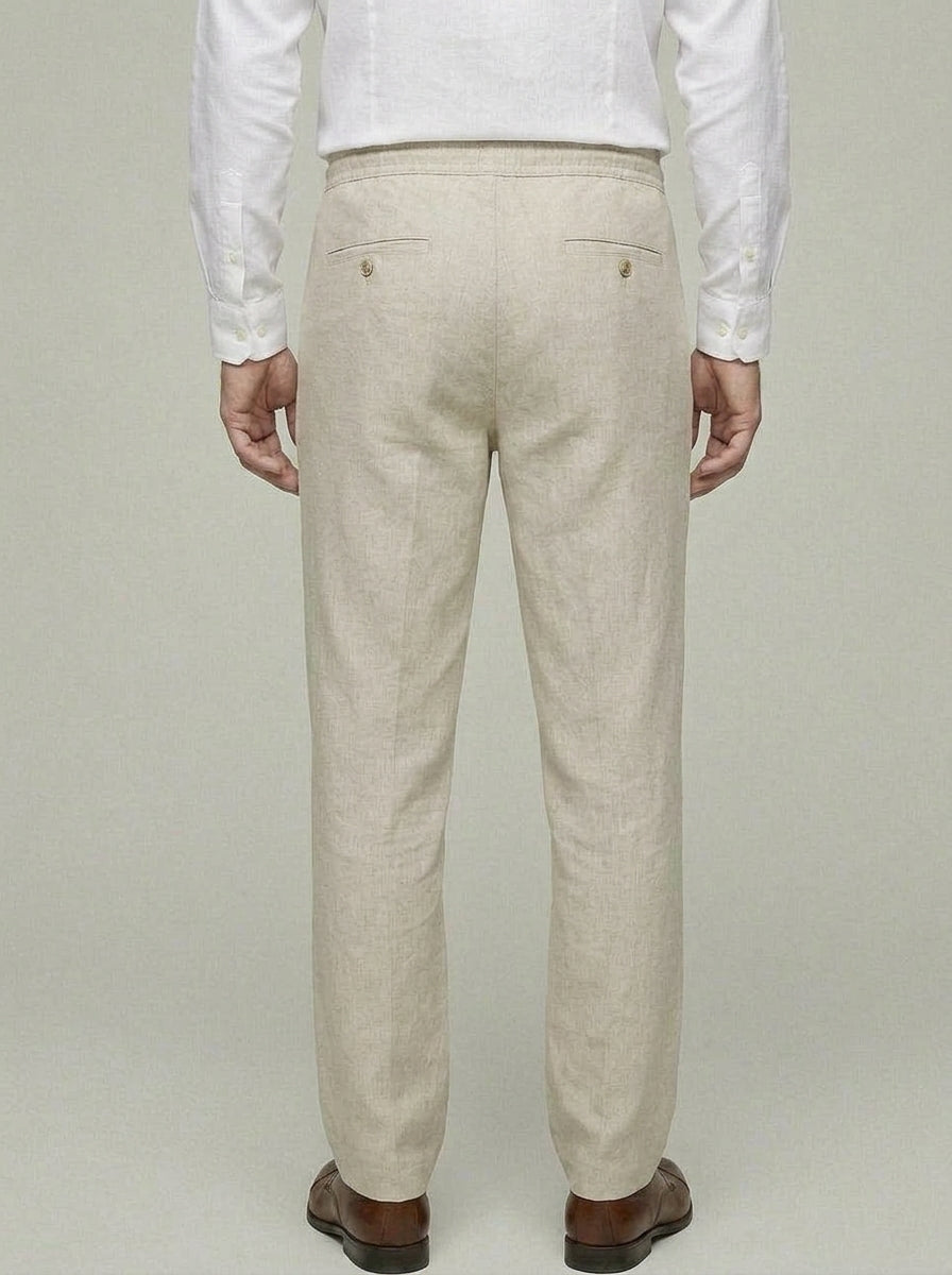 Linen Casual Trousers Men
