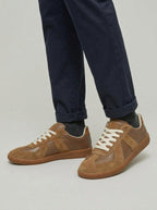 Leather Sneakers Men Comfort