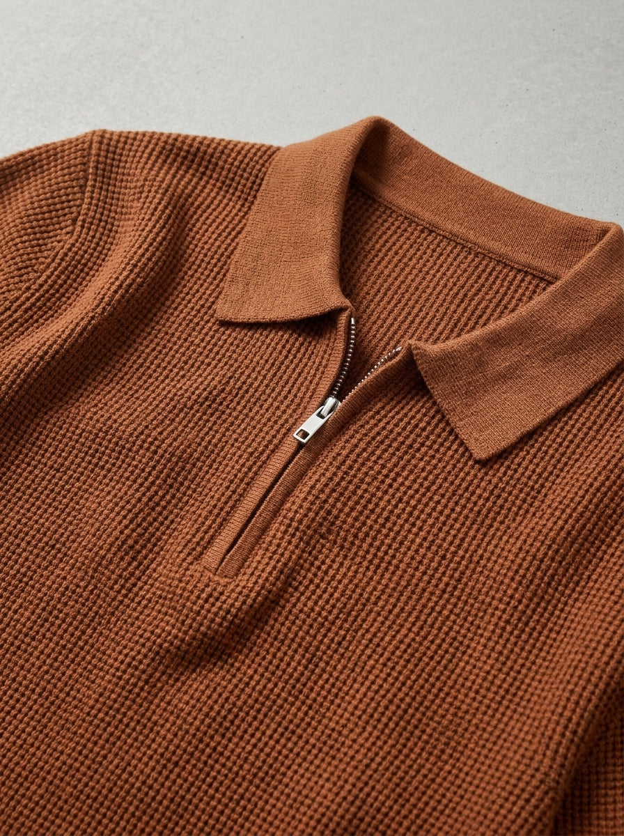 Wool Polo Shirt Men