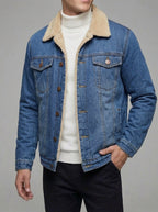 Men's Denim Jacket – Fleece Lined Classic