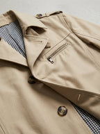 Weatherproof Wool Trench Coat Men Winter