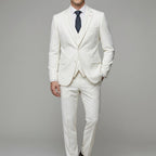 Wool Slim-Fit 3-Piece Suit Men