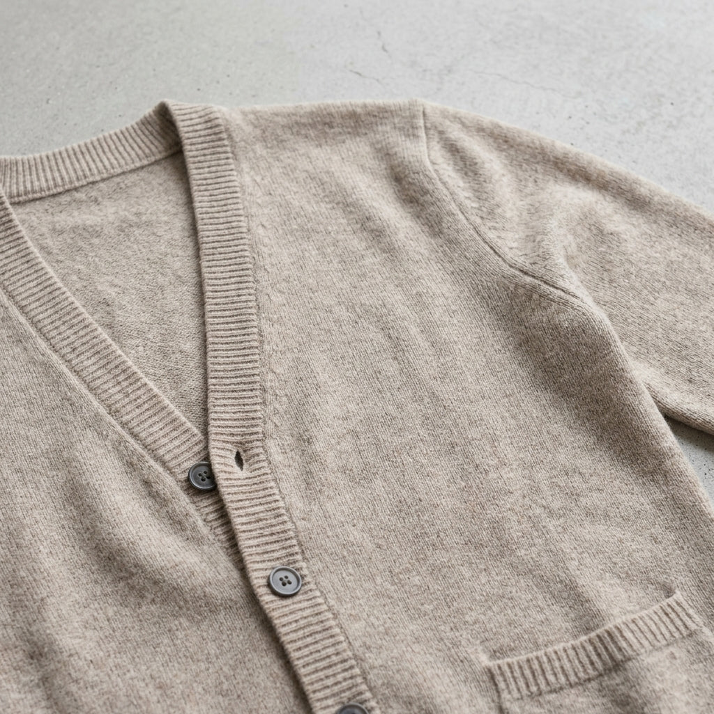 Victor Men's Wool Button Cardigan Vest | Warm & Stylish V-Neck Sleeveless Sweater