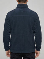 Fleece Jacket Men's Outdoor Soft Warm Protective Collar