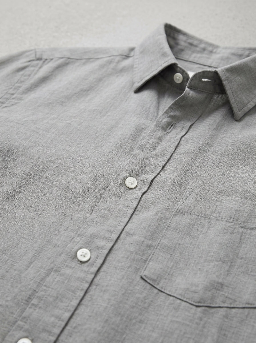 Linen Casual Shirt Men – Summer Essential