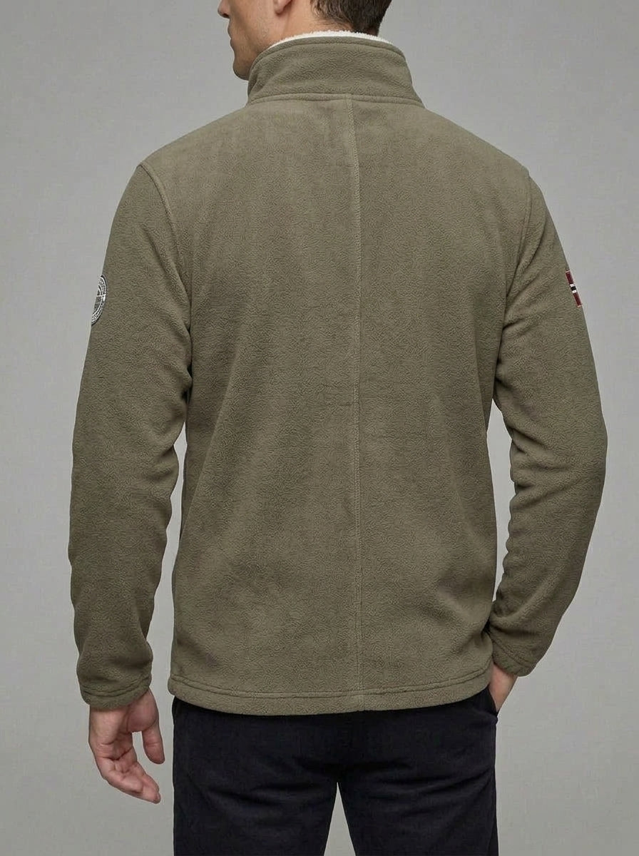 Belessia Fleece Jacket Men Winter
