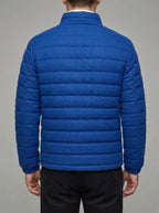 Puffer Jacket Men Wool Blend
