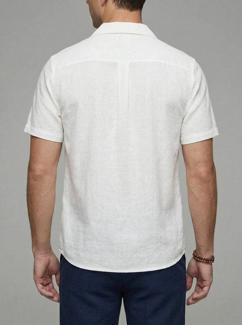 Cotton Oxford Button Down Shirt Men