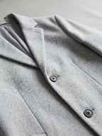 Trench Coat Mens – Tailored Long Wool Winter Coat