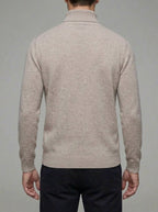 Wool Blend Roll Neck Jumper Men