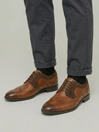 Leather Oxford Shoes Men