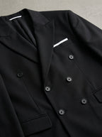 Lightweight Double-Breasted Suit Set Men