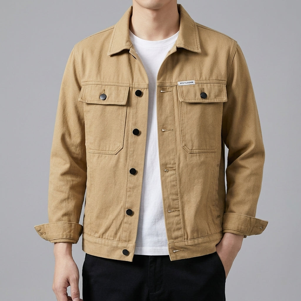Men's Denim Jacket – Cotton Classic