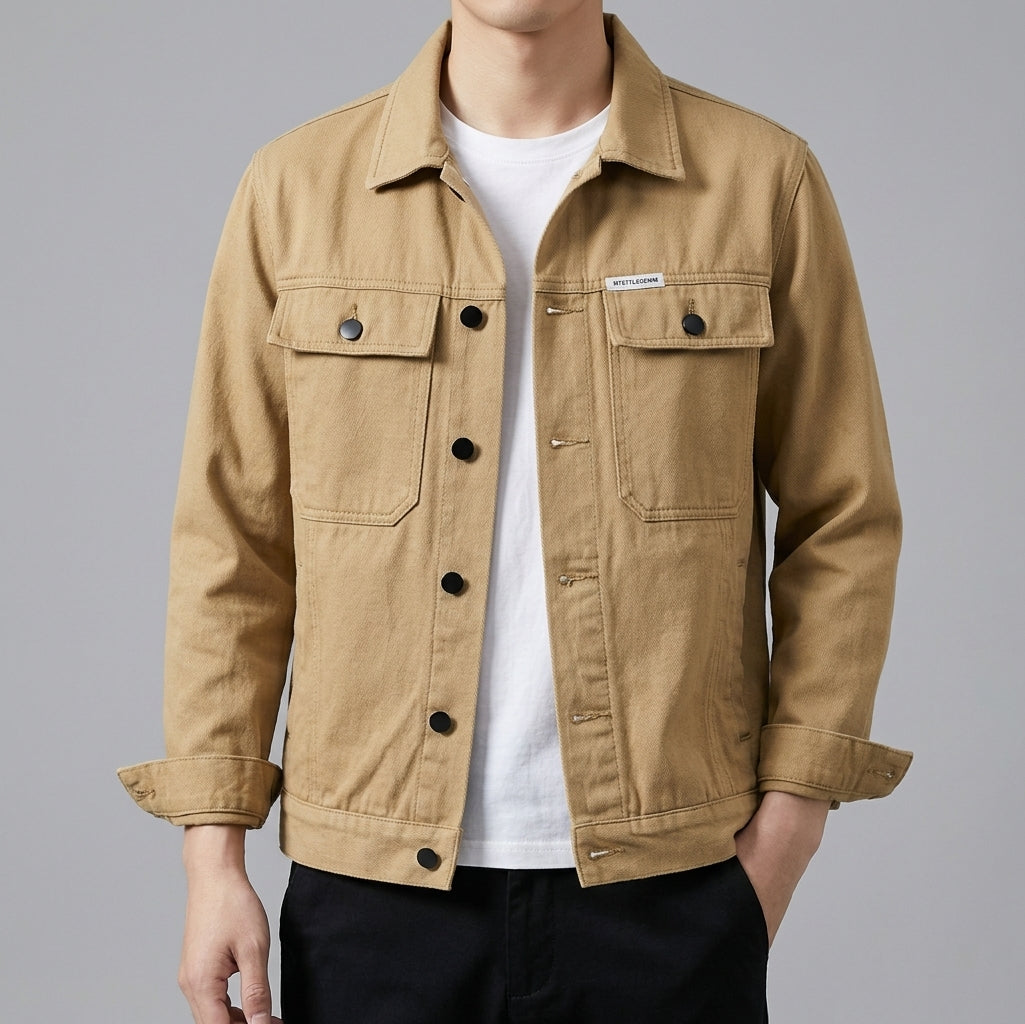 Men's Denim Jacket – Cotton Classic