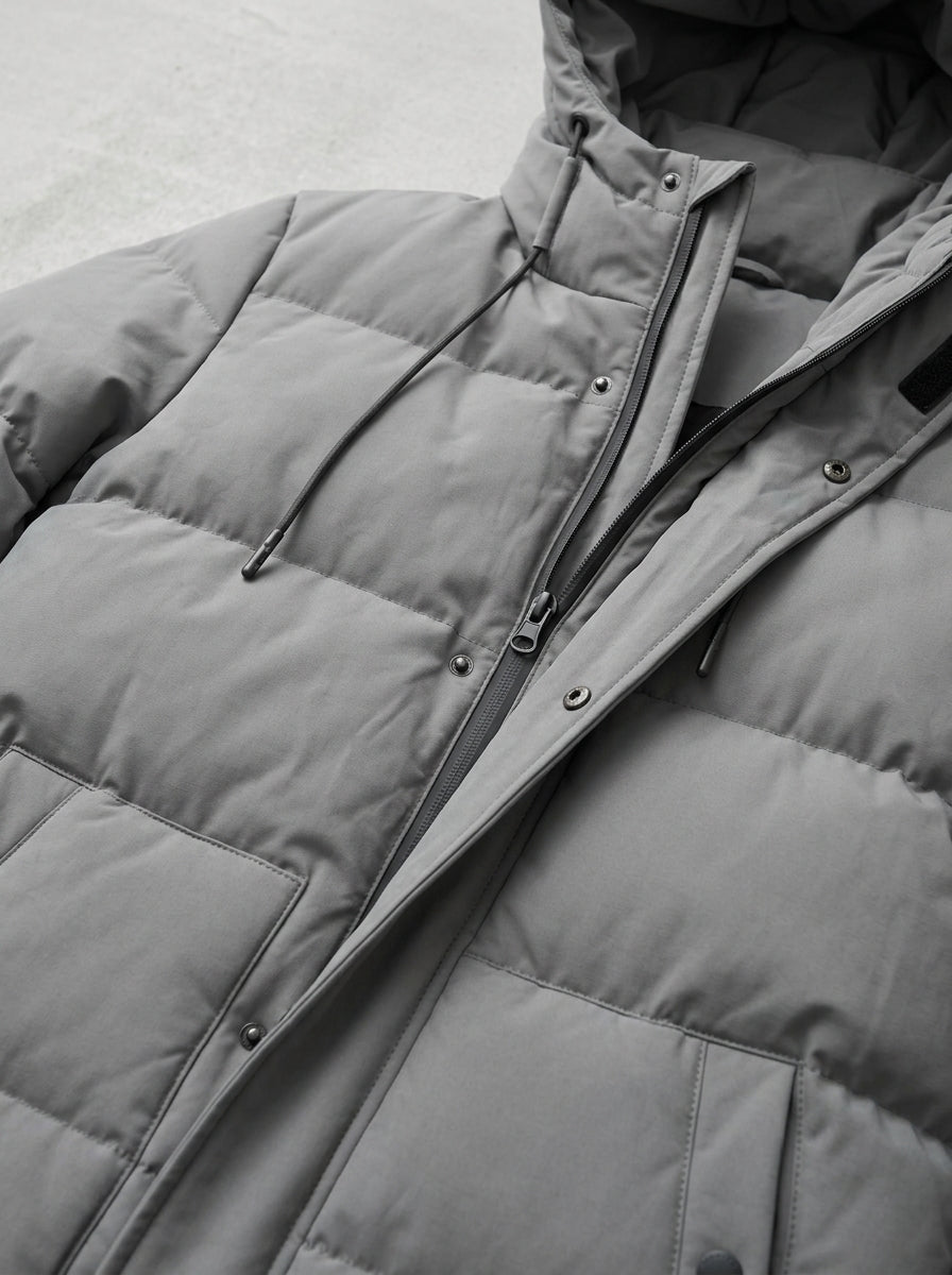 Wool Long Winter Coat Men Classic