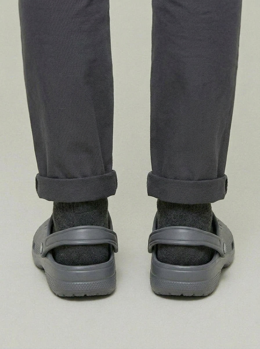 Wool Clogs Men Casual
