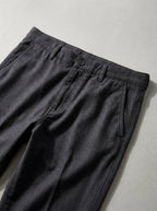 Wool Trousers Men Casual Formal