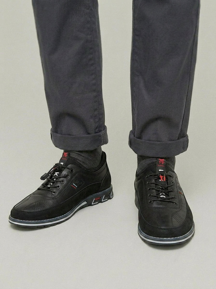 Leather Business Sneakers Men Casual