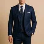 Wool Slim-Fit 3-Piece Suit Men