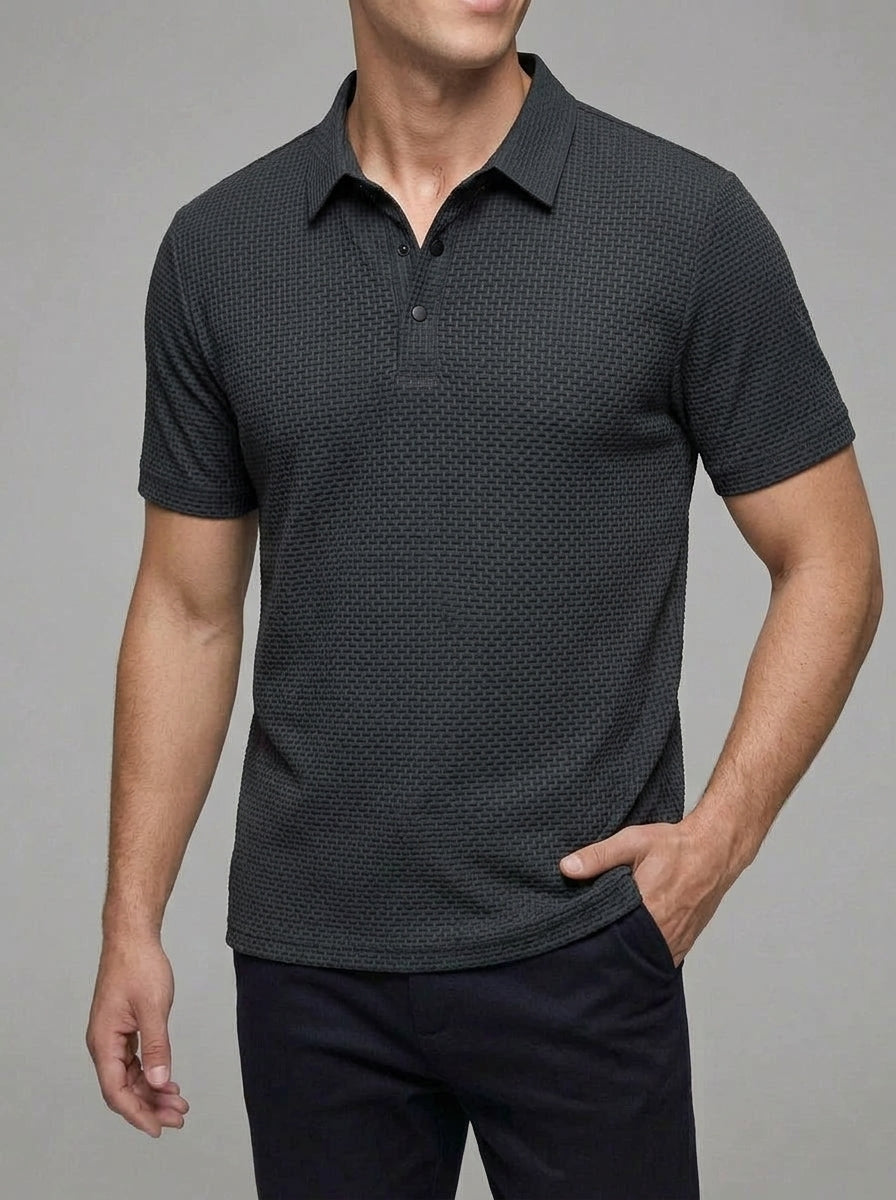 Wool Polo Shirt Men