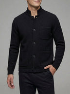Men's Wool Button Knit Cardigan: Warm & Stylish Outerwear