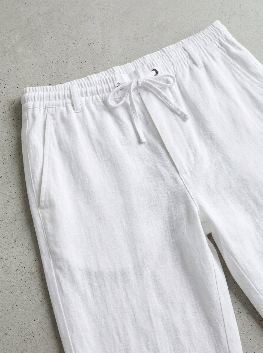 Linen Trousers Men Summer