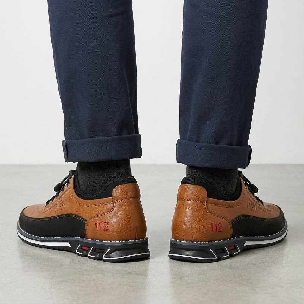 Leather Business Sneakers Men Casual