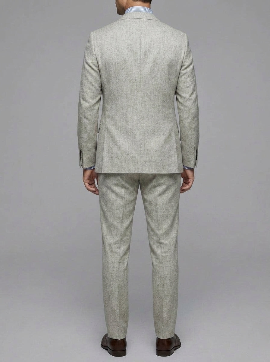 Wool Slim-Fit Two-Button Blazer Men