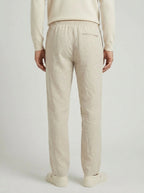 Linen Drawstring Trousers Men