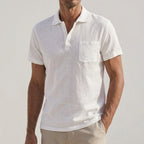 Casual Polo Shirt Men Cotton