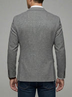 Slim-Fit Business Blazer Men Wool Casual