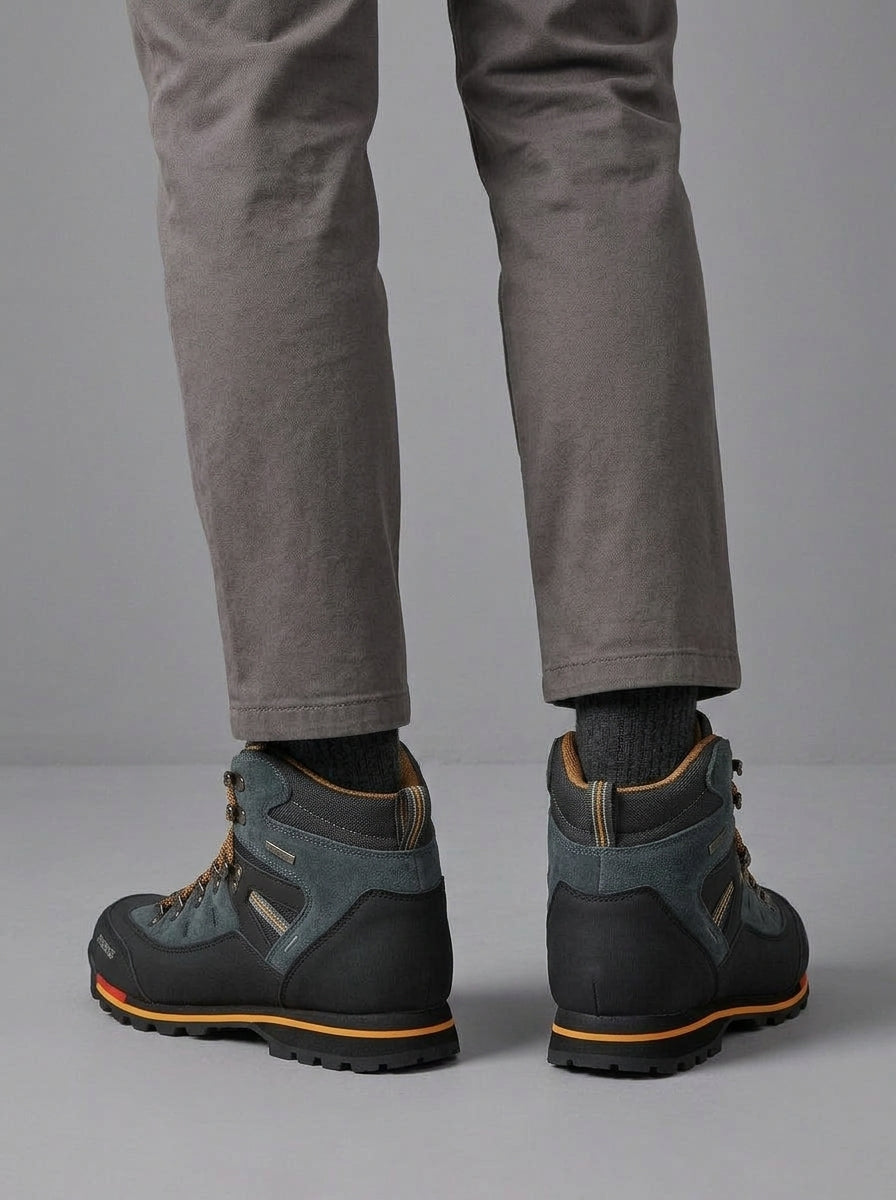 Waterproof Hiking Boots Men Non-Slip Sole
